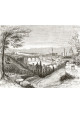 Papier Peint Panoramique Sur Mesure - Gravure - Florence - Ciment Factory